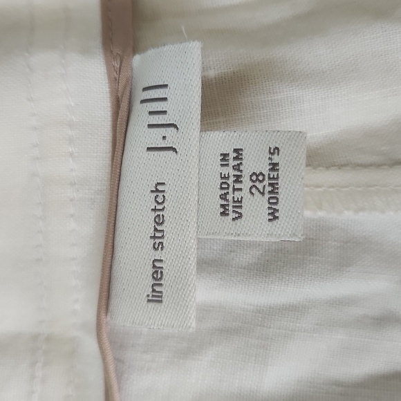 J Jill Womens Linen Stretch Linen Blend Shorts w/Button Detail Sz: 28 4x PLUS - Picture 2 of 8
